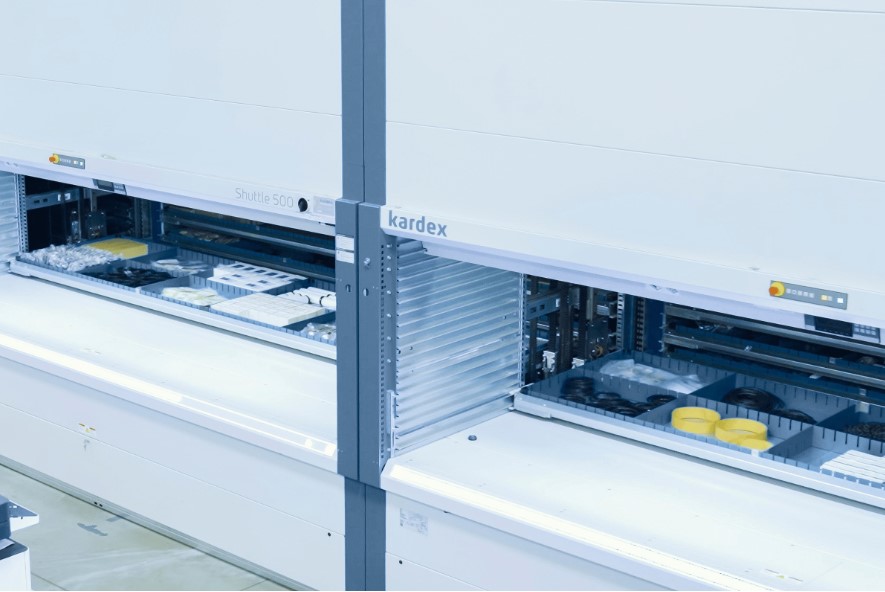 Kardex Vertical Lift Module small parts storage